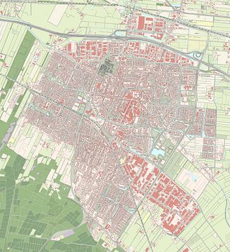 Kaart van Veenendaal