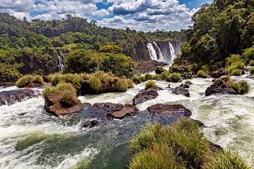 Die Iguazu Wasserfälle zwischen Argentinien und Brasilien