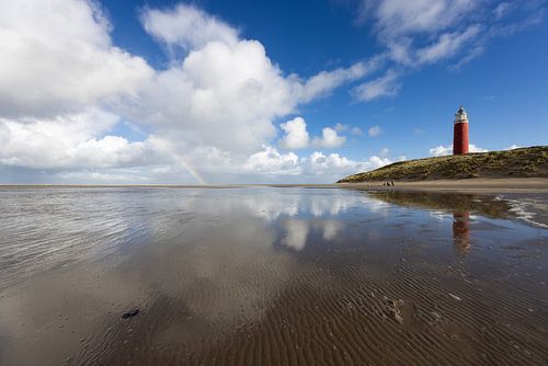 Vuurtoren van Texel van Bart van Dinten