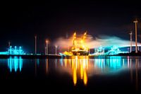 Industrie aan de haven