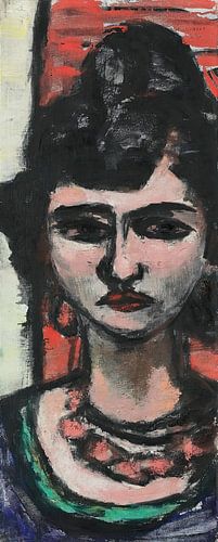 Max Beckmann - Italian woman (1946)