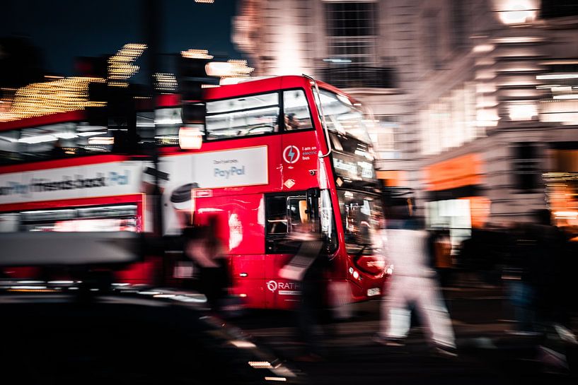 London Red Bus von Foto Oger