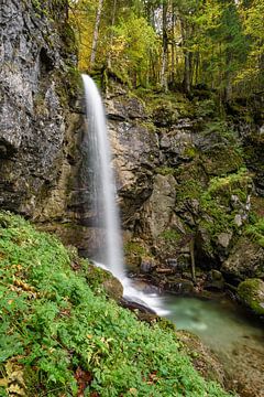 Sibli waterval in Beieren van Michael Valjak