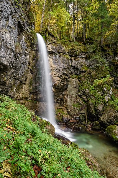 Sibli-Wasserfall in Bayern von Michael Valjak