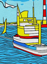 Hamburg is colourful, #21 by zam art