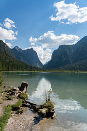 Italy: Lake in the Dolomites