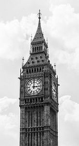 Big Ben noir et blanc