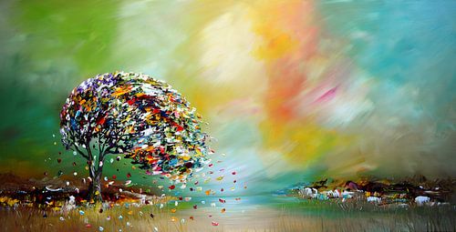 Fantasy World van Gena Theheartofart