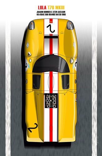 Lola T0 BOAC Brands Hatch 1968