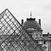 Paris, der Louvre von Blond Beeld