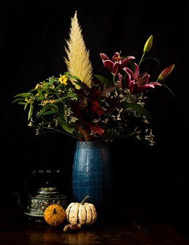 Stilleben Lila Lilie