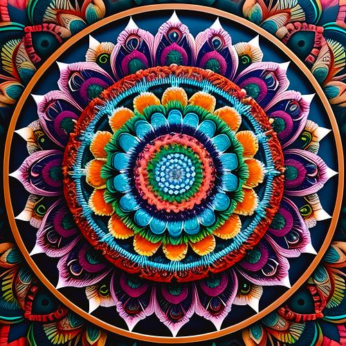 Etnisch Afrikaanse Mandala 2