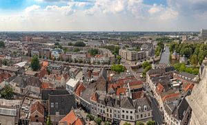 Panoramablick von der Grote Kerk in Breda von I Love Breda