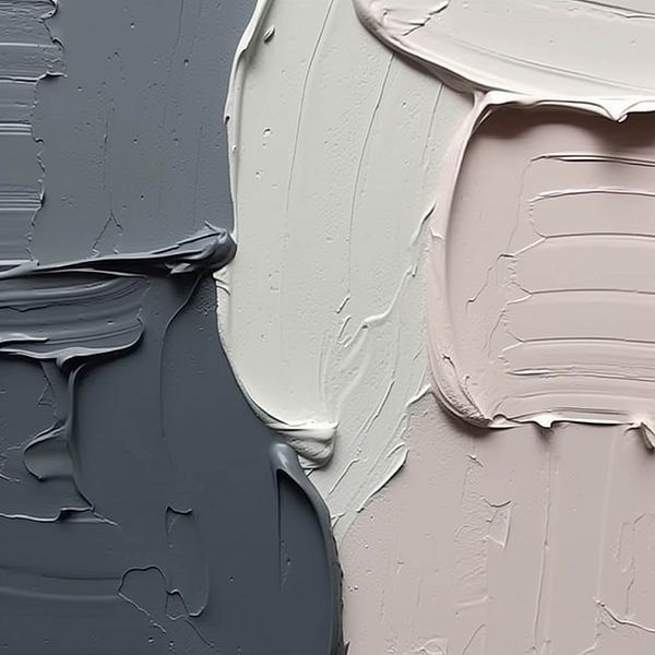 Layered Feelings in Shades of Grey by Color Square
