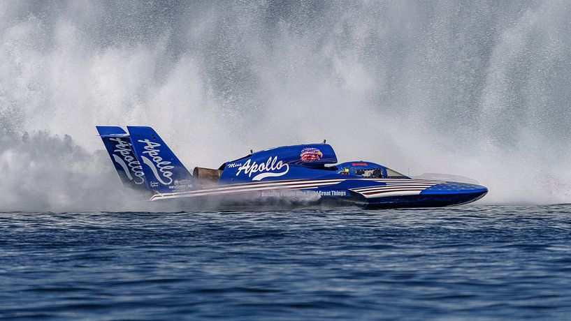 H1 Unlimited hydroplane raceboot. van Jaap van den Berg