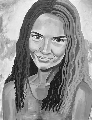 L'âme dans les nuances de gris sur Bianca ter Riet