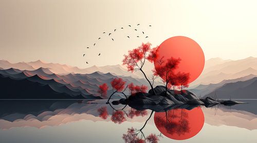 Tijdloos minimalisme: Meditatie bij de Bergmeren