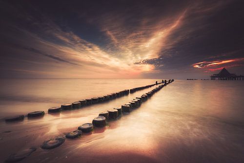 Breakwater on Usedom