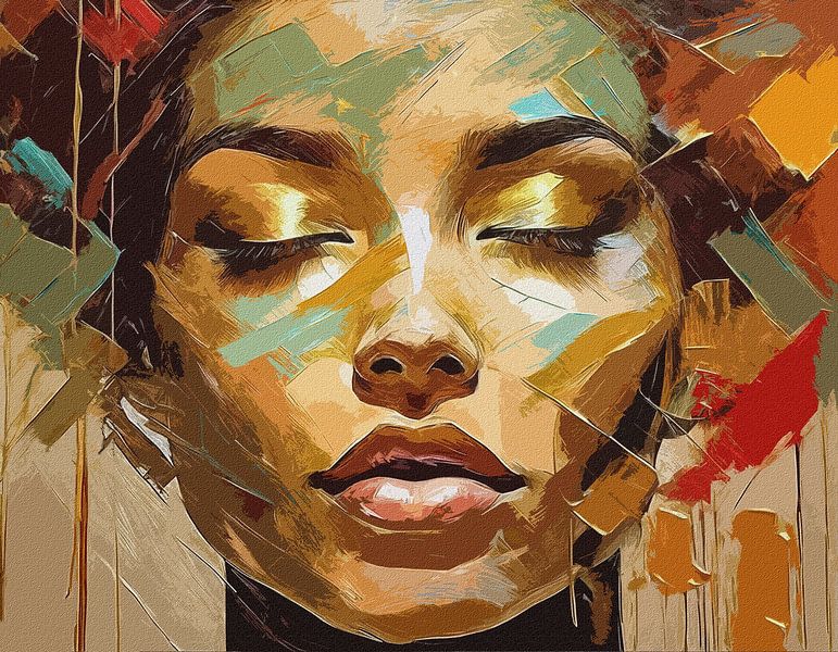 Portret Herfstige Dromen van Moonheart Artworks