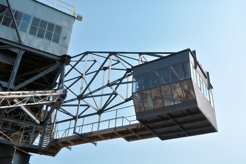 Former coal excavator in the former Golpa-Nord open-cast mine near Gräfenhainichen by Heiko Kueverling