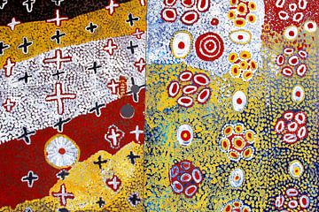 Aboriginal dots van Inge Hogenbijl