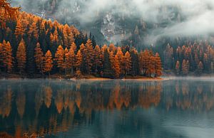 Bergidylle im Herbstgewand