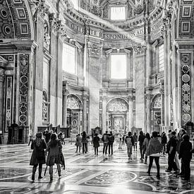 Sint-Pietersbasiliek Rome van Anita Meezen Fotografie