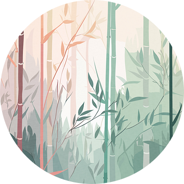 A Bamboo Forest van Patterns & Palettes