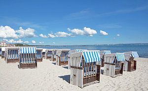 Strand von Binz auf Rügen