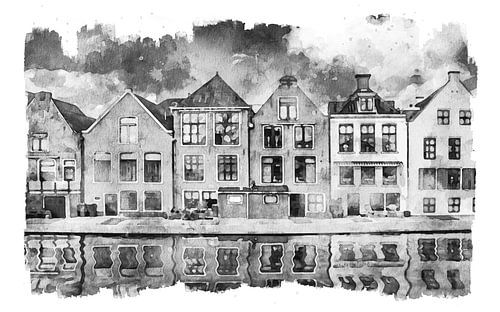 Dokkum Watercolour