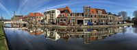 Oude gracht Weesp panorama Weesp in Beeld van Joris van Kesteren thumbnail