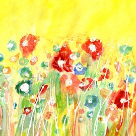 flower meadow by Claudia Gründler
