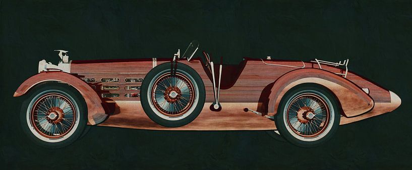 Hispano Suiza H6 Tulipwood 1924 par Jan Keteleer