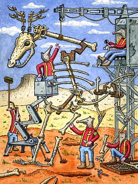 L'archéologue enchevêtré