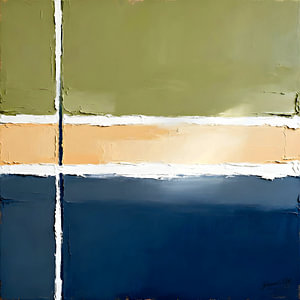 Urban Colorfield 3: Ein Meisterwerk minimalistischer Ausgewogenheit