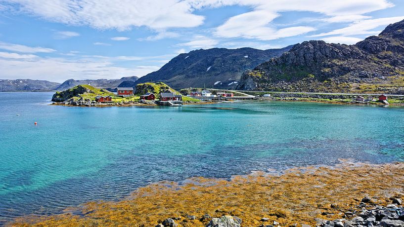 Eine Idylle ganz hoch im Norden - Variante par Gisela Scheffbuch