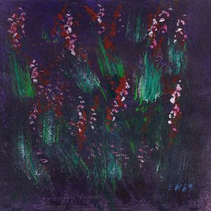EH PAINTING ART 1989 #0472 Hyazinthenfeld