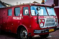 Ancien camion de pompiers