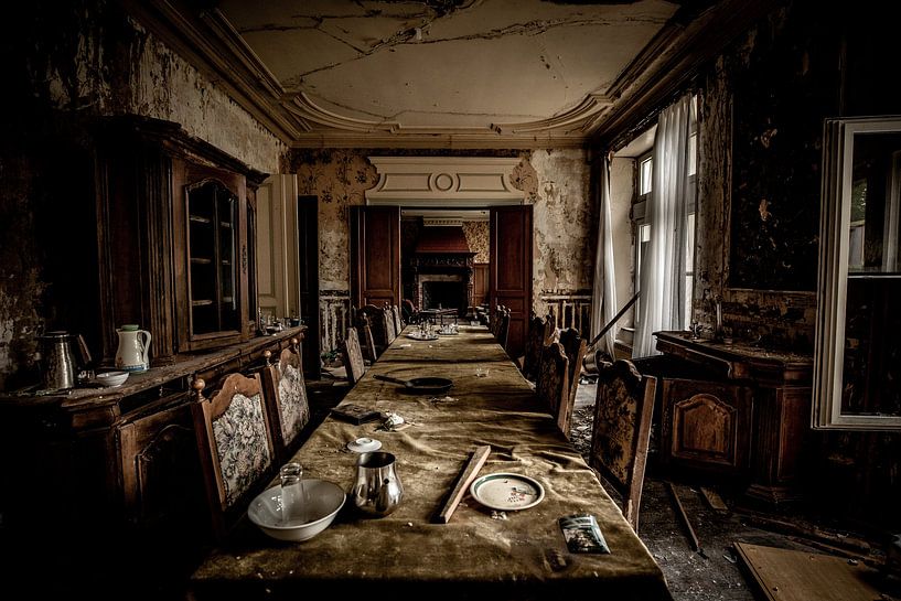 Kijkje in een verlaten kasteel van SchippersFotografie