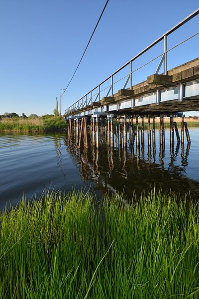 Brücke über den Wreecher See - Einmündung Rügischer Bodden, von GH Foto & Artdesign