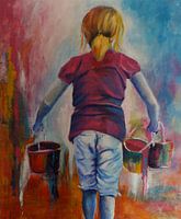 Kleurtje verf geven.