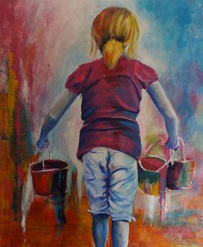 Kleurtje verf geven.