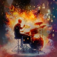 Un batteur passionné met le feu aux poudres