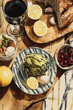 Mediterraan Tafelen ii van Studio BB