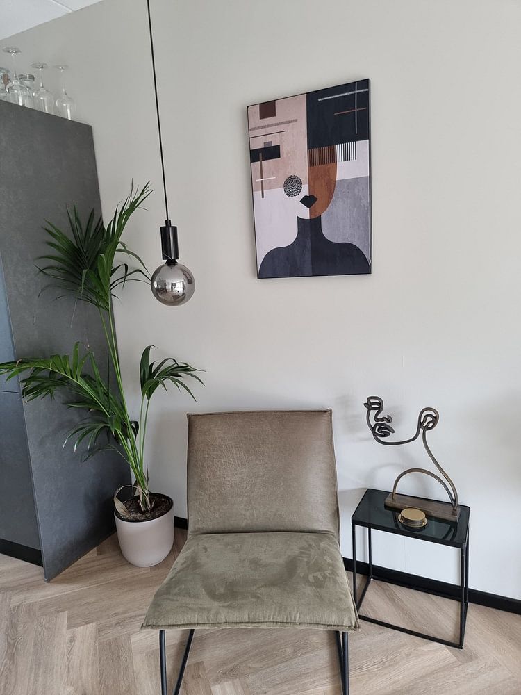 Porrtet abstrait  par Mirjam Duizendstra 