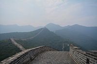 View from the Great Wall of China