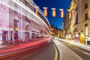 LONDRES Pouls urbain en traces de lumière