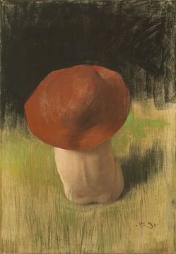 Franz von Stuck - De paddenstoel (1882-83) van Peter Balan