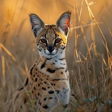 Serval big cat by ArtOfPictures