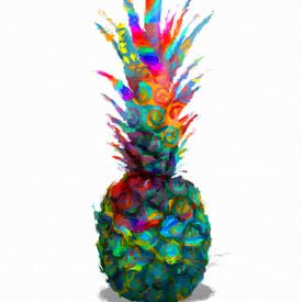 Pineapple abstract by Marion Tenbergen